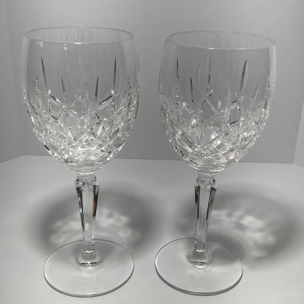 Gorham crystal Lady Anne wine water glass